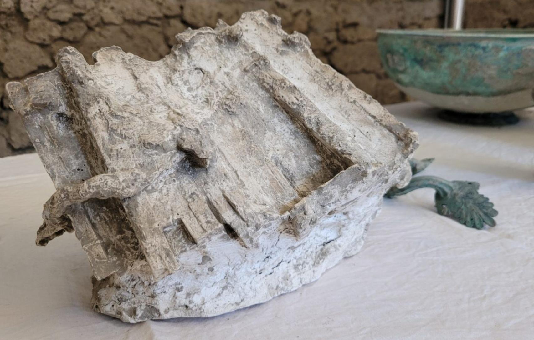 Las siete tablillas de madera dobles.