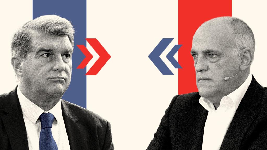 Joan Laporta y Javier Tebas