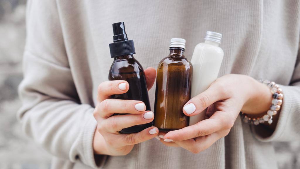 Combinaciones de cosméticos no habituales.