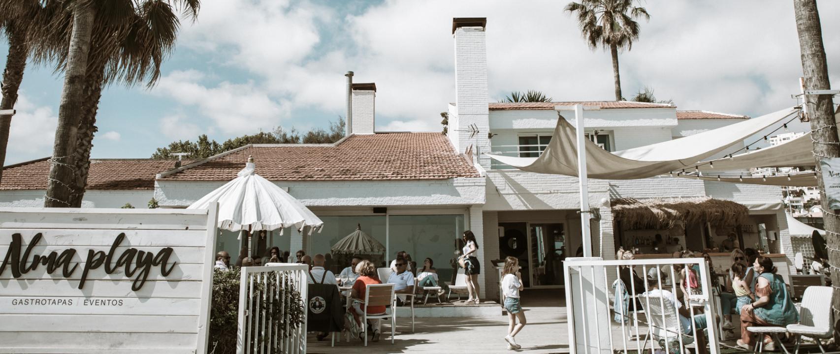 Chiringuito Alma Playa, en Rincón de la Victoria (Málaga).