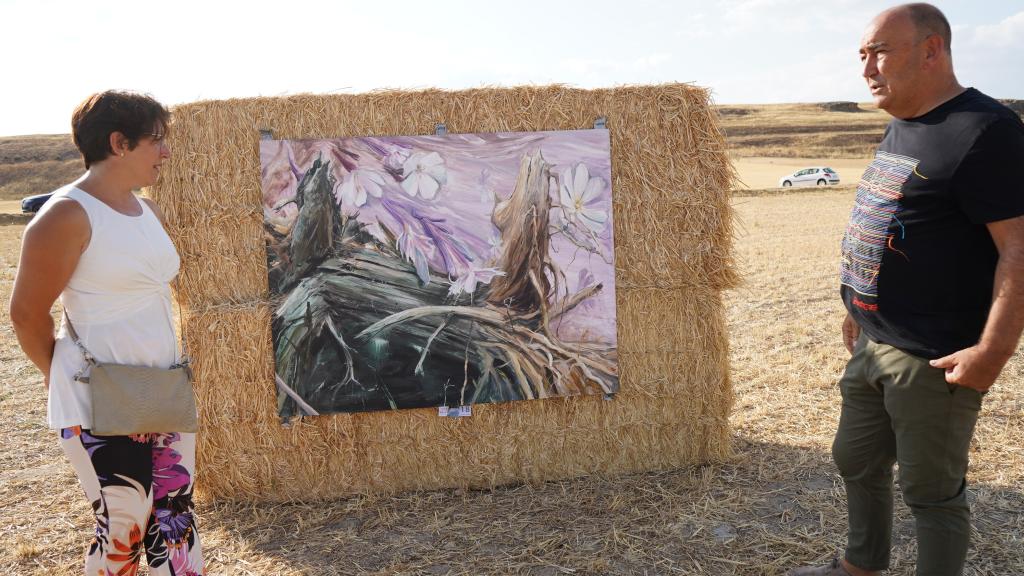 Imagen de la obra ganadora de Pedro Cebrián en el concurso ‘Arte en la naturaleza’