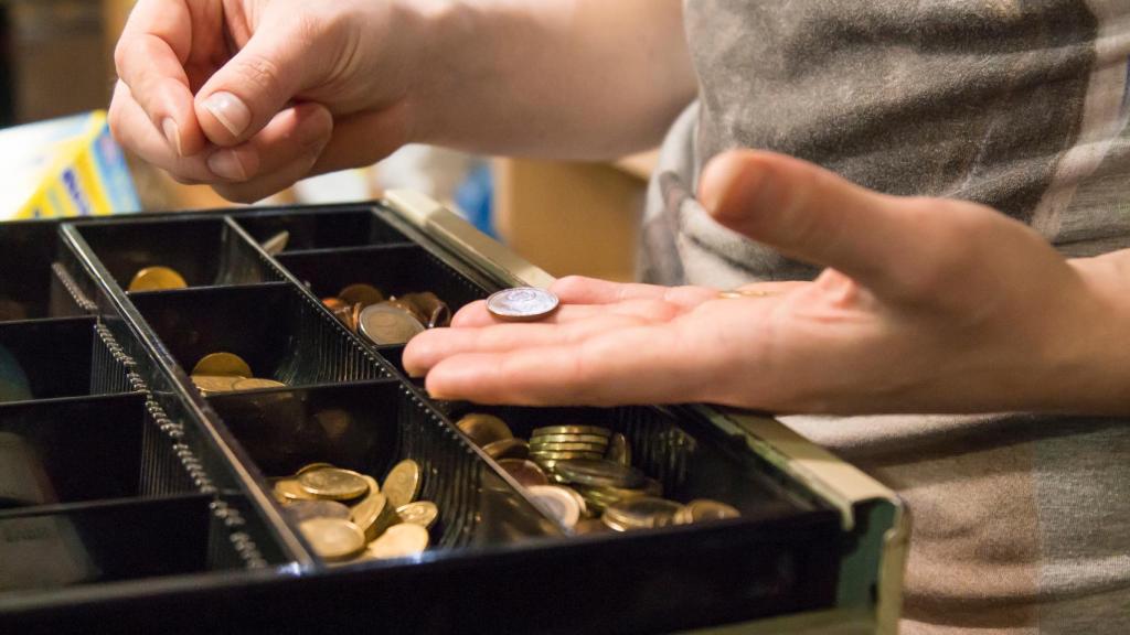 Imagen de archivo caja registradora.