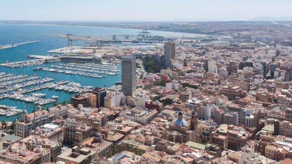 Vistas de Alicante.