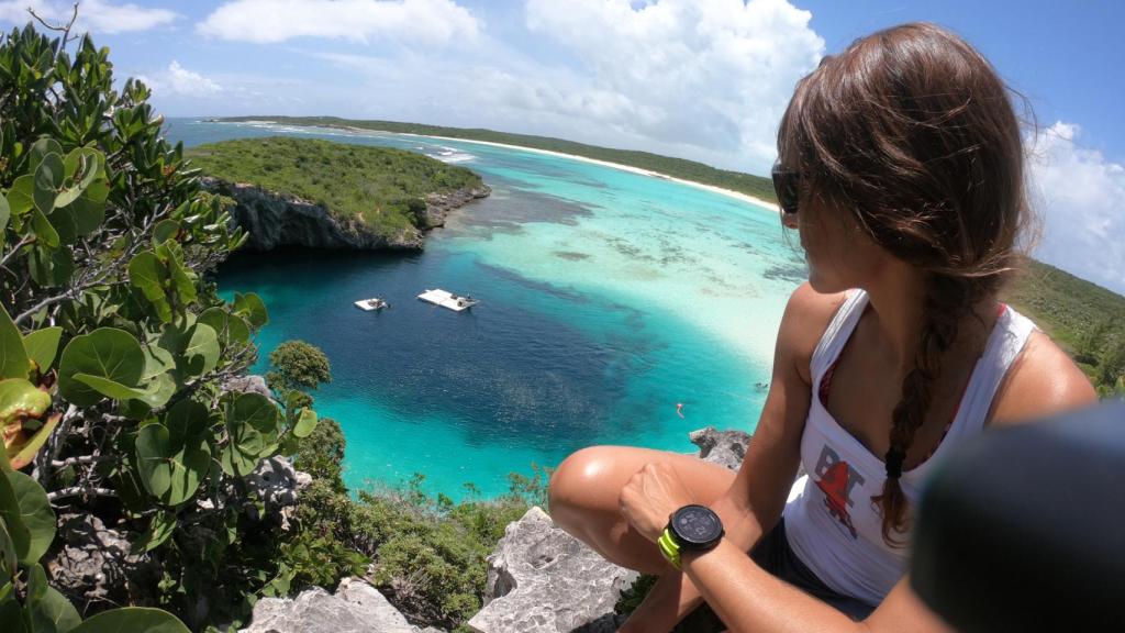 Isabel Sánchez-Arán en la 'Vertical Blue'.