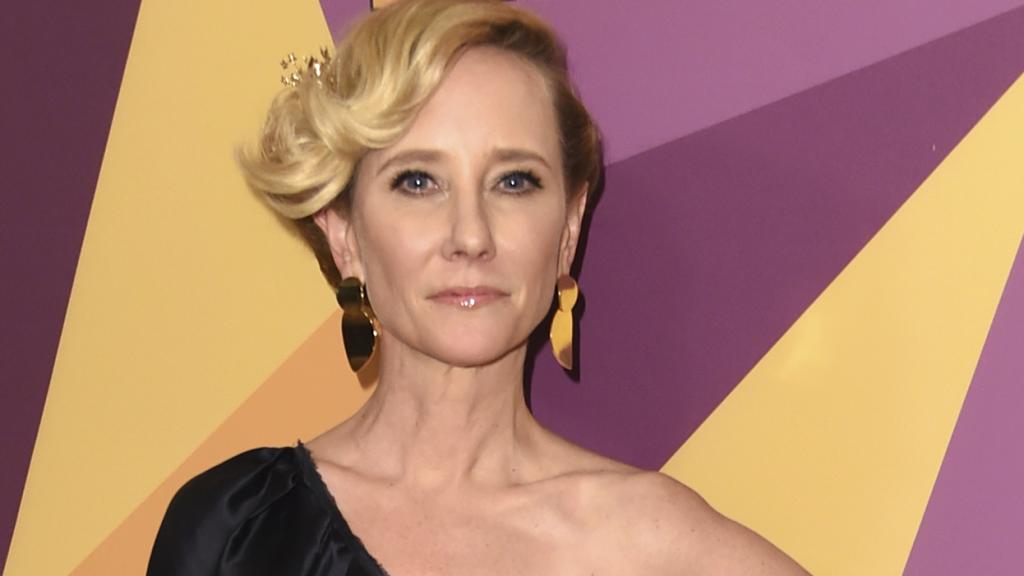 La actriz Anne Heche en un acto público en California, en enero de 2018.