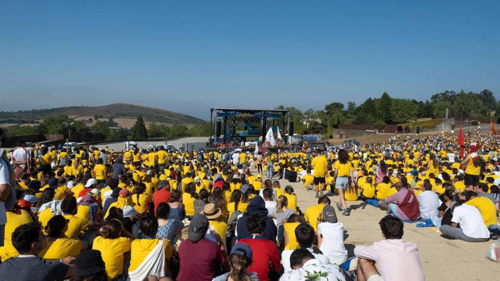 Termina la Peregrinación juvenil en Santiago