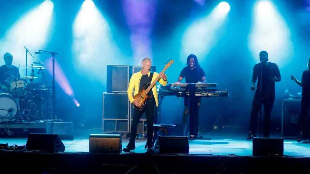 Concierto de Sting en Vigo