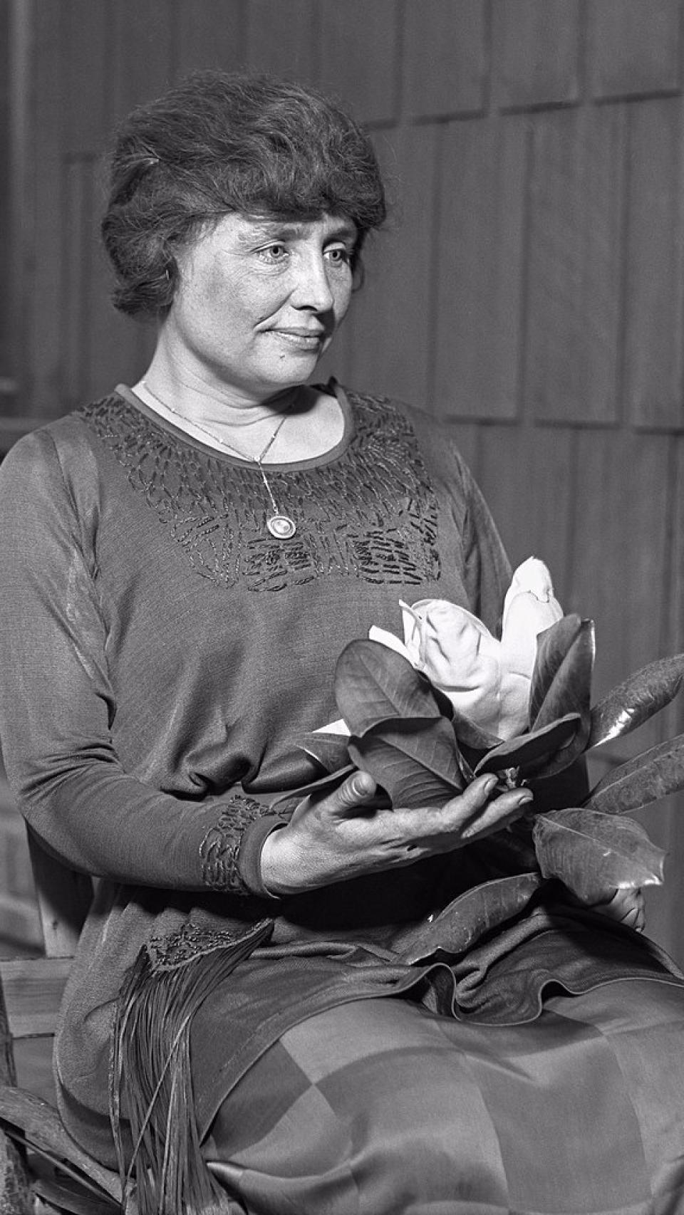 Helen Keller.