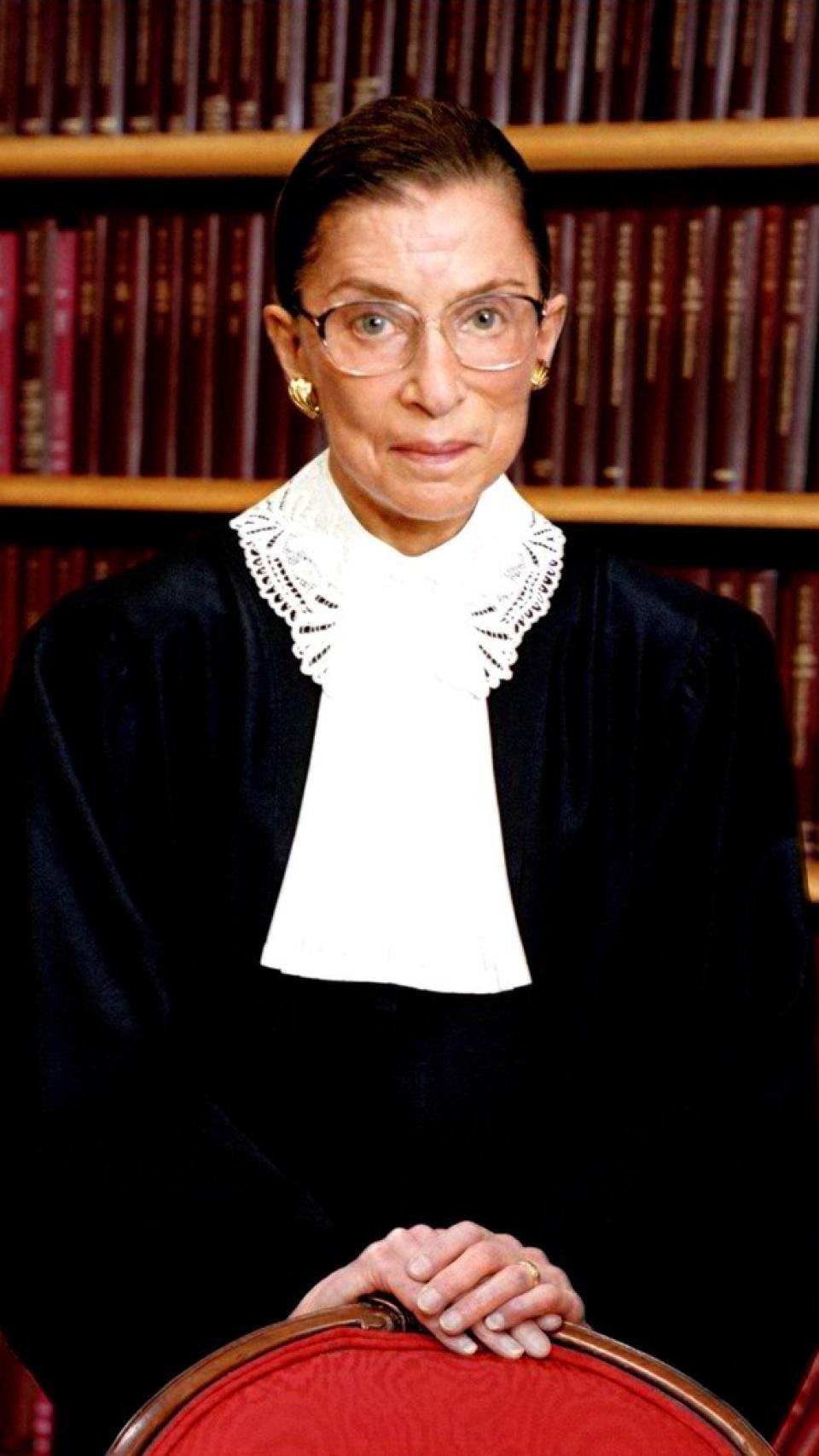 Ruth Bader Ginsburg.