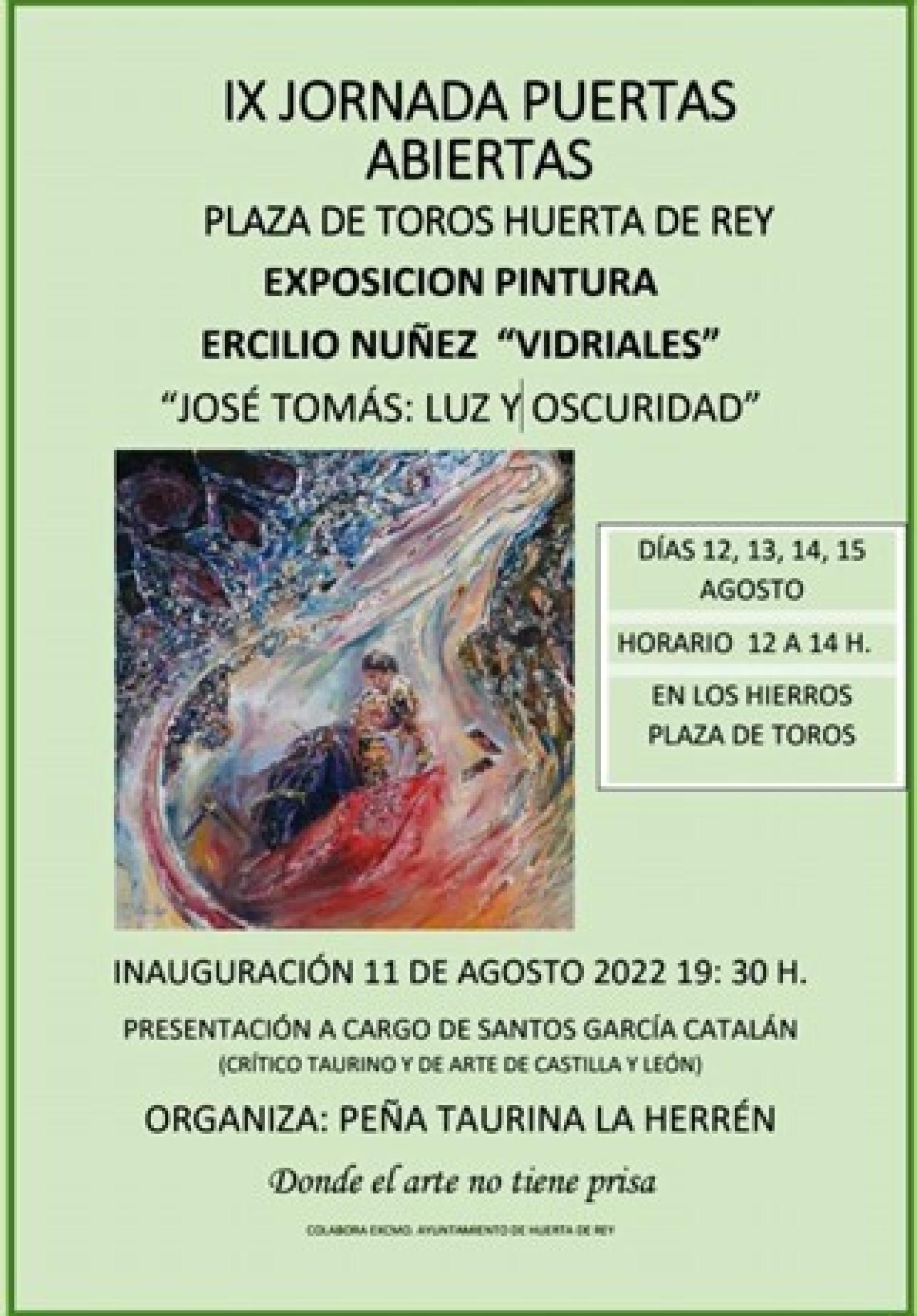 Exposición de pintura de Ercilio Núñez