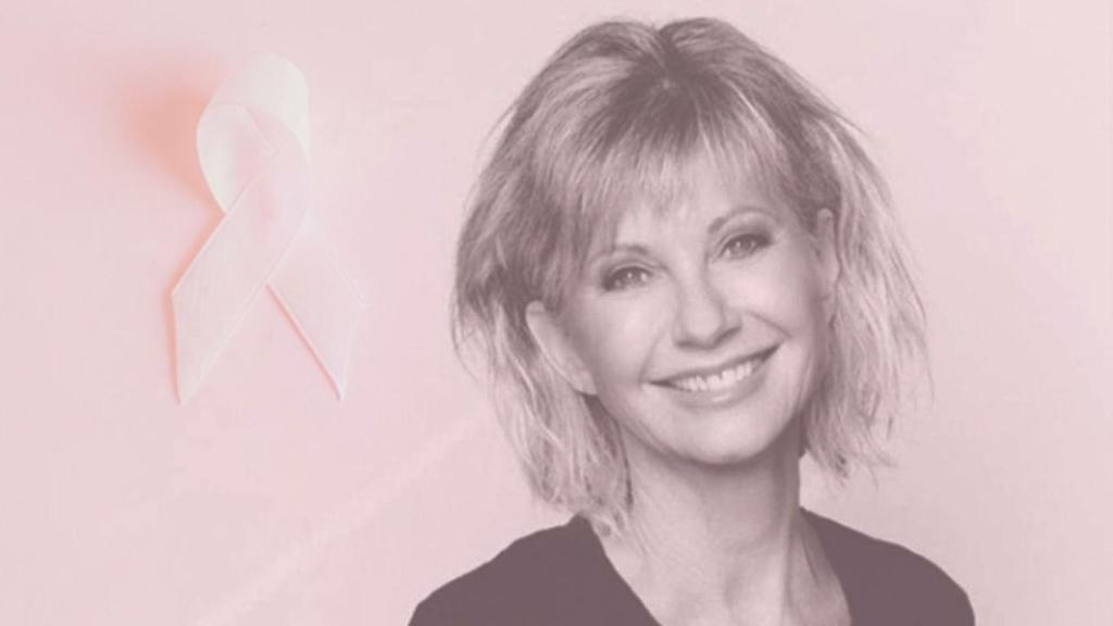 Olivia Newton-Jonh activista contra el cáncer de mama