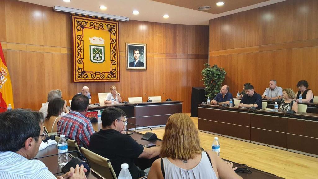 El pleno del Ayuntamiento de Calpe, este martes.