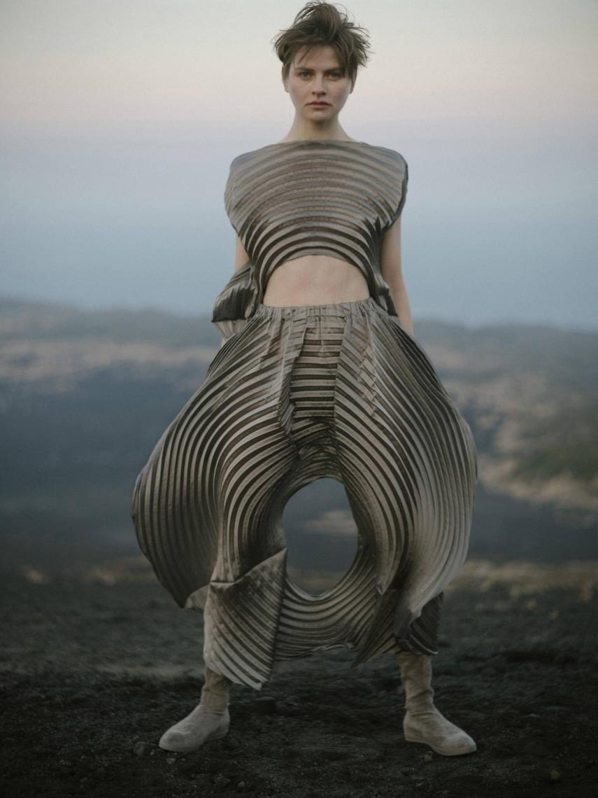 Propuesta de Issey Miyake 2021.