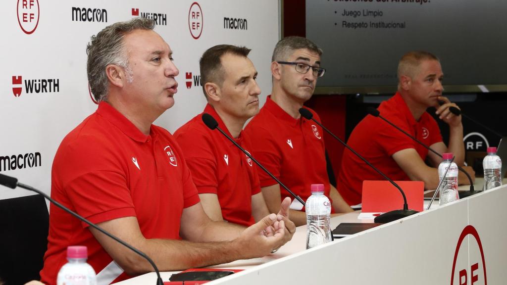 Luis Medina Cantalejo durante una rueda de prensa.