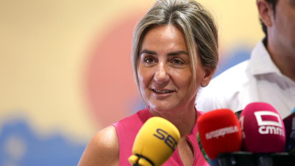 Milagros Tolón este martes en Toledo.