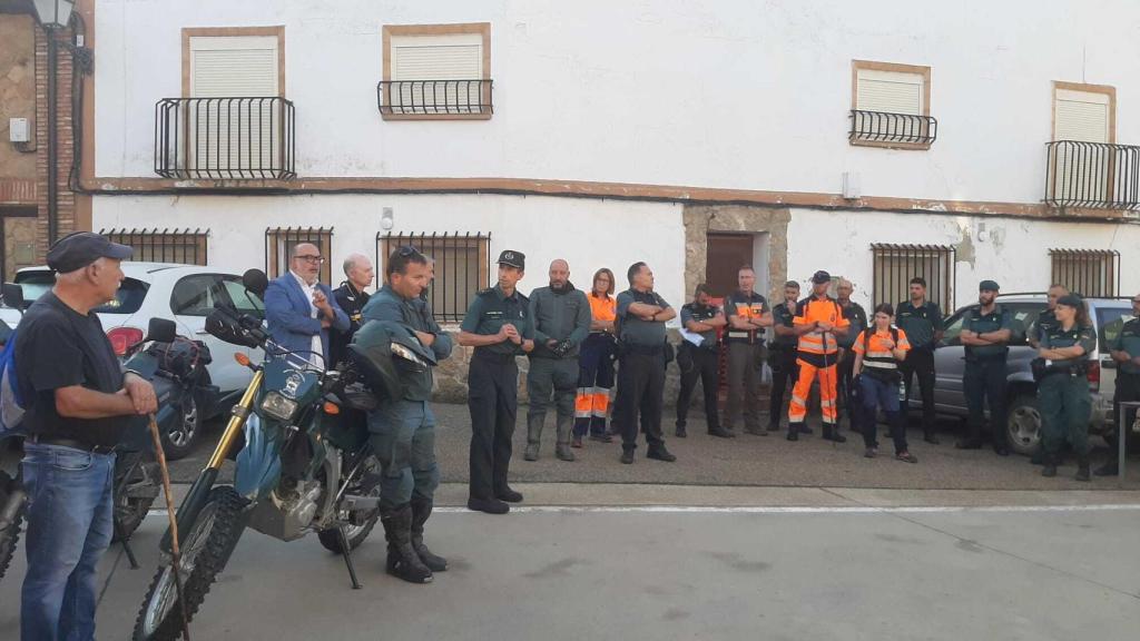 Dispositivo de búsqueda en Ciria (Soria)