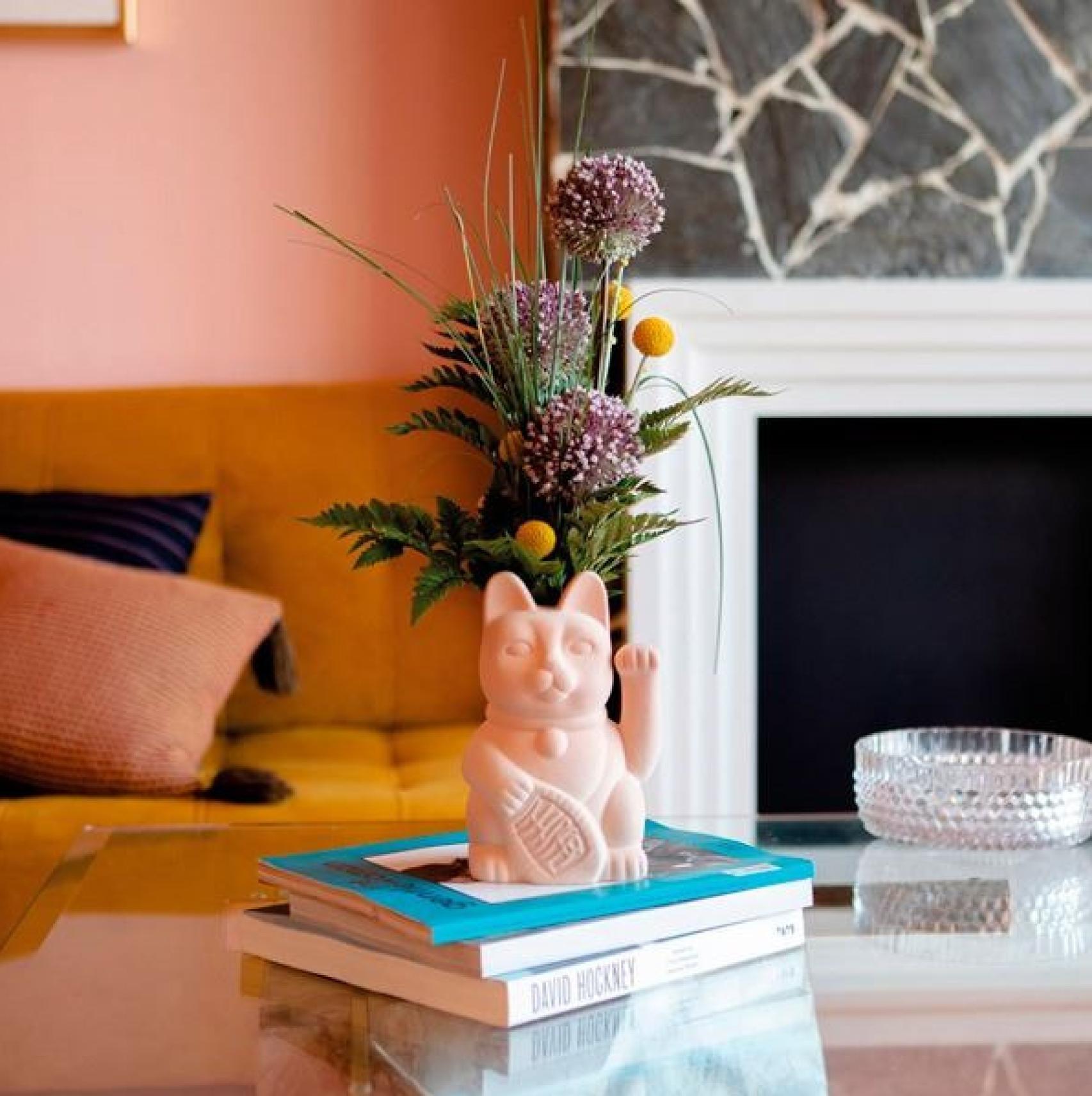 Jarrón Neko Apricot