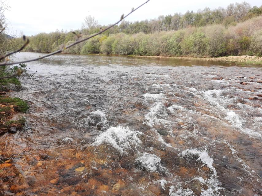 Imagen de archivo del río Eria.