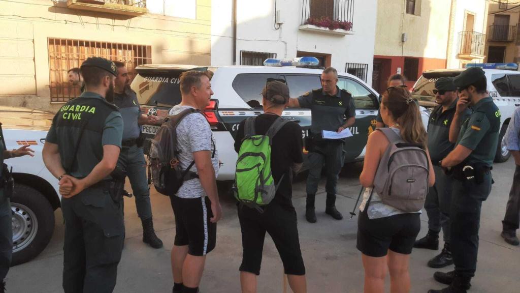 Dispositivo de búsqueda en Ciria (Soria)