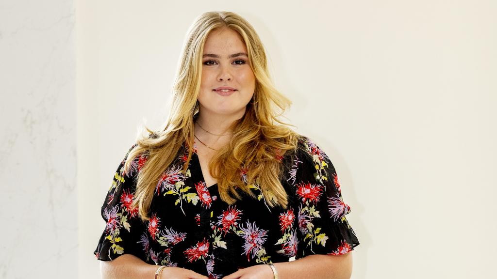 Amalia de Holanda en su última sesión fotográfica oficial, el pasado mes de junio.