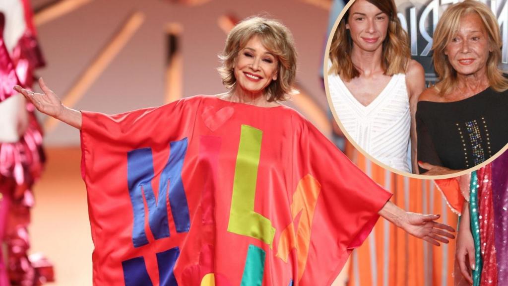 Mila Ximénez y su hija, en un montaje de JALEOS.