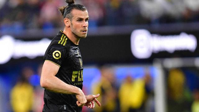 Gareth Bale, en un partido con LAFC