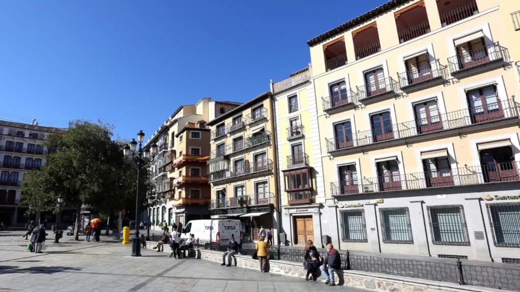 La Plaza de Zocodover de Toledo. / Foto: Óscar Huertas.