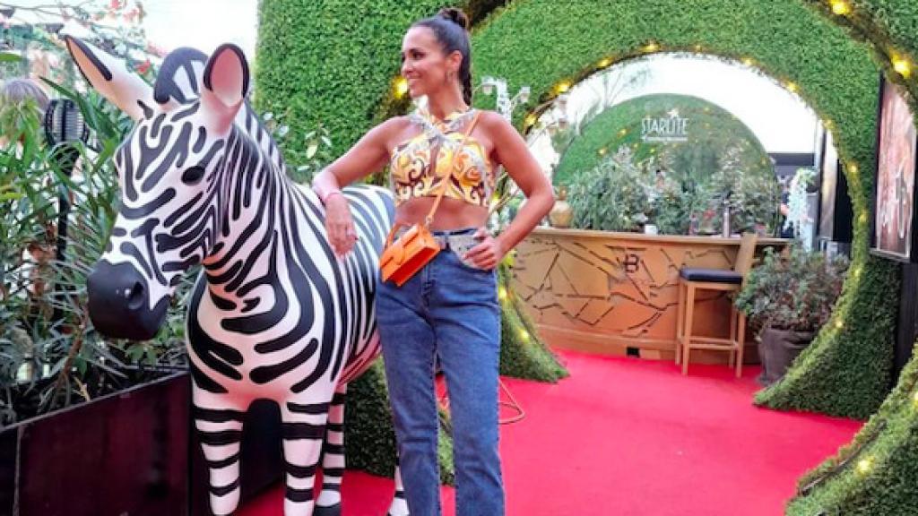 Paula Echevarría y su 'look' en Starlite.