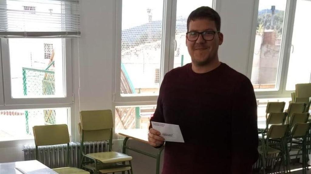 Jordi Alcon, alcalde de Vistabella del Maestrat, en una imagen de archivo. EE