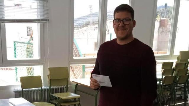 Jordi Alcon, alcalde de Vistabella del Maestrat, en una imagen de archivo. EE