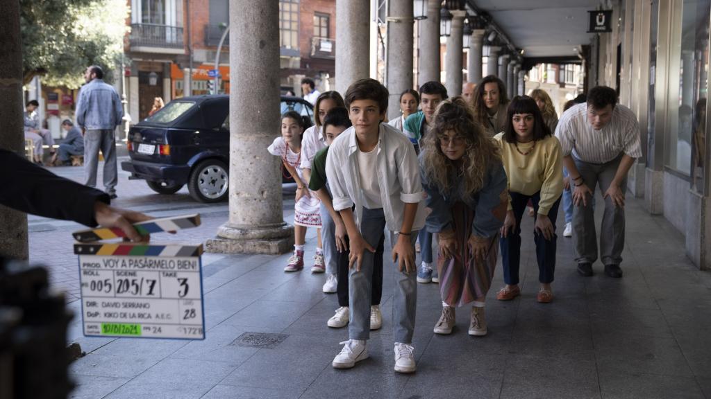 Rodaje de 'Voy a pasármelo bien'. Foto: Jorge Alvarino/Sony Pictures