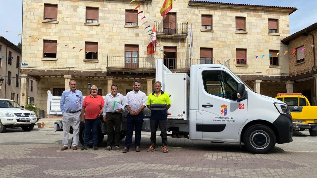 Nuevo vehículo de limpieza de Cervera de Pisuerga
