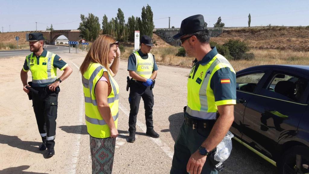 La delegada Virginia Barcones durante la presentación del operativo para este fin de seman