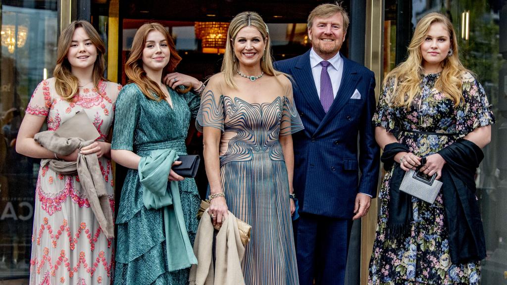 La Familia Real de Holanda previo al 50 cumpleaños de Máxima.
