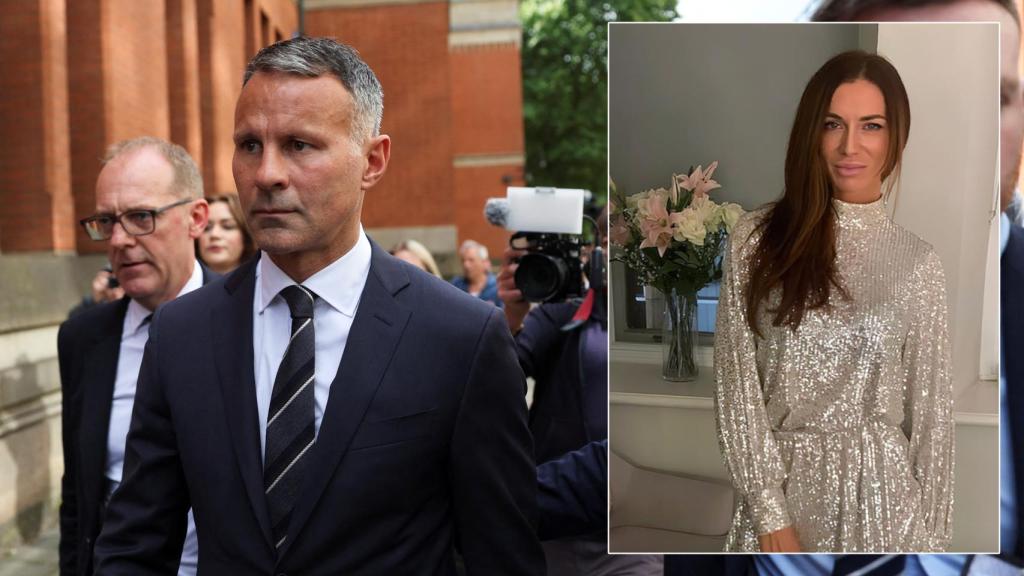 Ryan Giggs, en la corte de Manchester, y Kate Greville