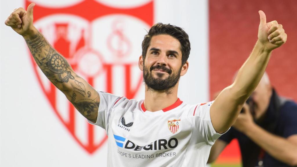 Isco Alarcón, en su presentación con el Sevilla FC