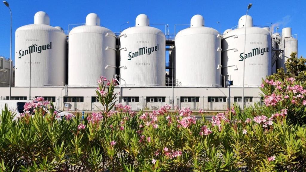 Imagen de la fábrica de Mahou San Miguel en Málaga.