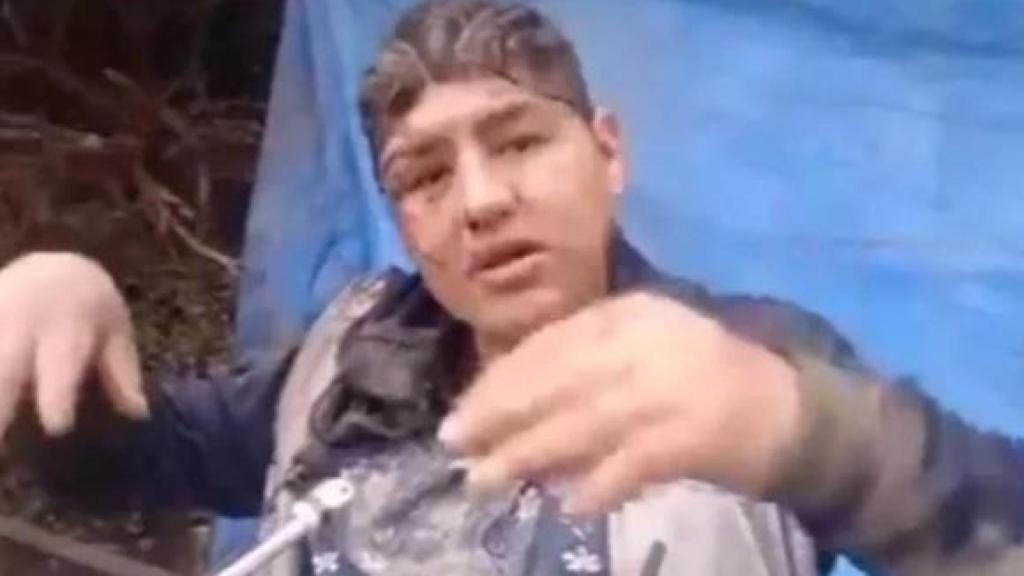 Captura del vídeo en el que Víctor explica su caso.