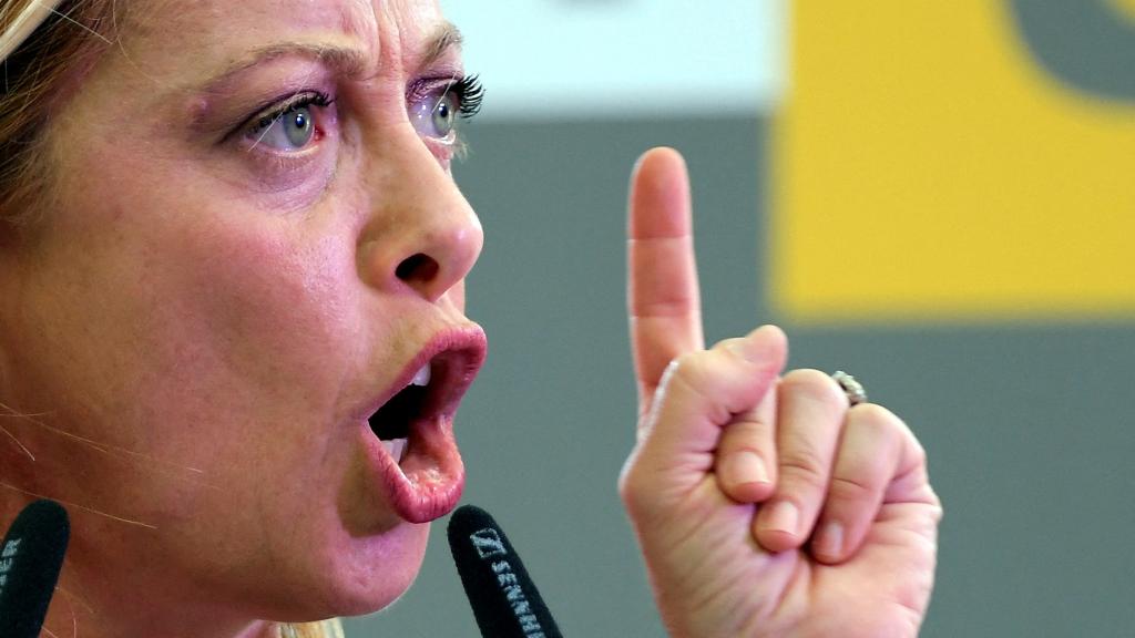 Giorgia Meloni en una imagen de archivo.