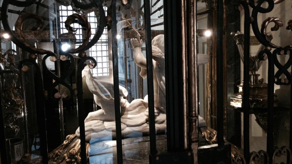 Brazo incorrupto de Santa Teresa conservado en el convento de Carmelitas Descalzas de Alba de Tormes (Salamanca), la otra gran ciudad teresiana