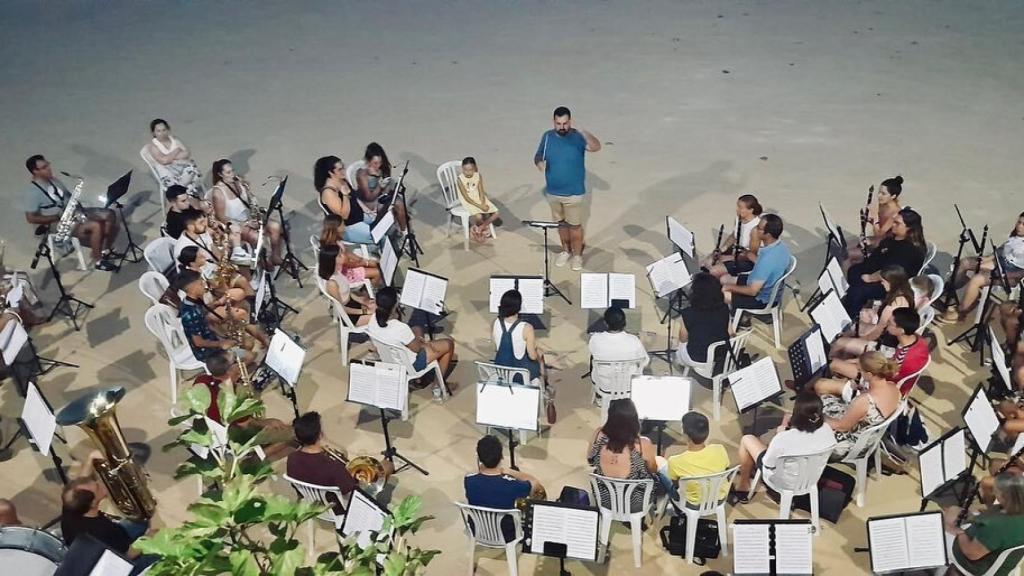 La mayoría de sus filas son niños.