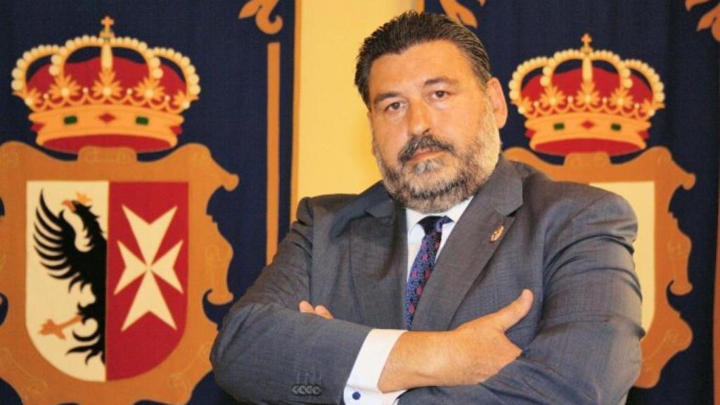 Pedro Acevedo, durante su etapa como alcalde de Los Yébenes.