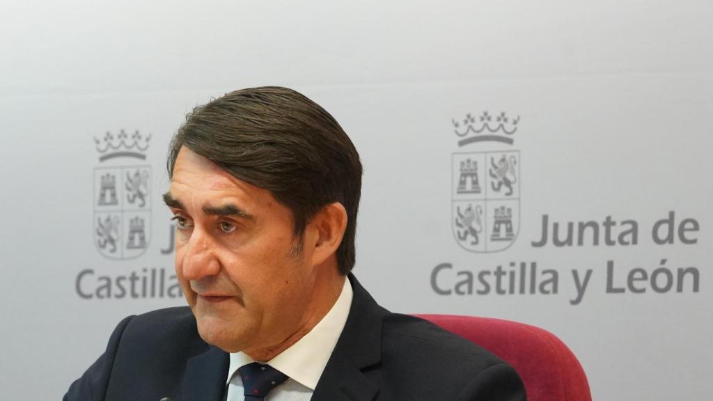 El consejero de Medio Ambiente, Vivienda y Ordenación del Territorio, Juan Carlos Suárez-Quiñones