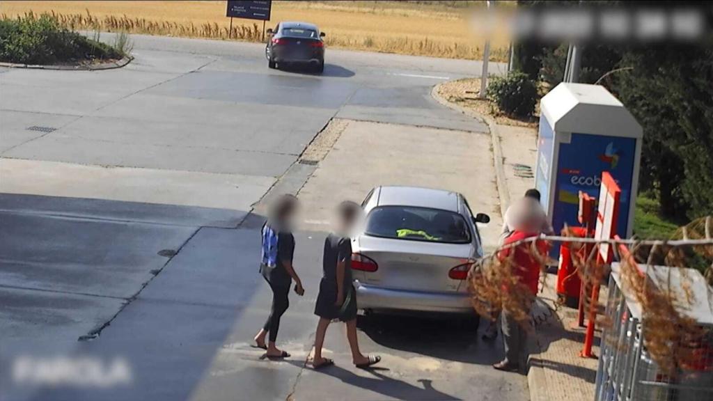 Así actuaban los detenidos en el área de la A-1 en Segovia