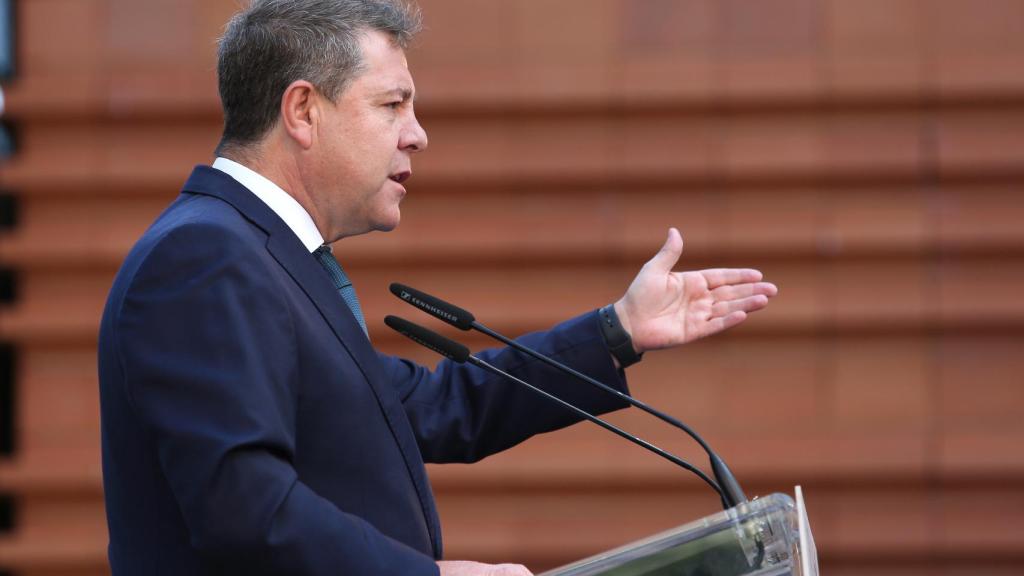 Emiliano García-Page, presidente de Castilla-La Mancha, en una imagen de archivo.