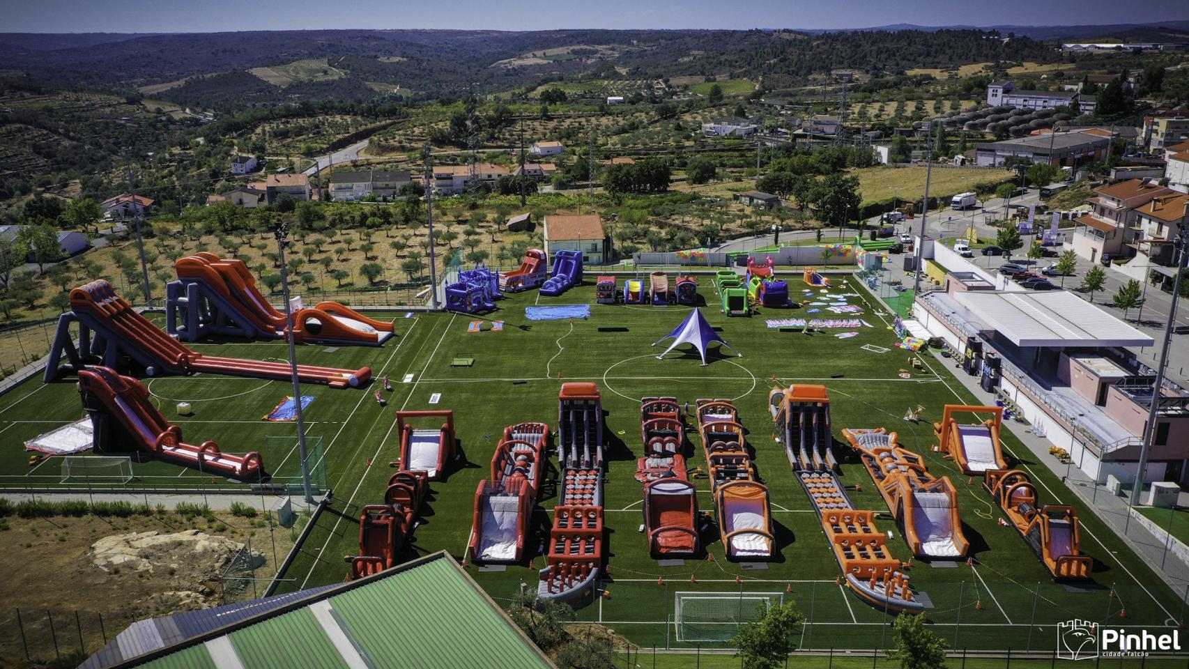 Imágenes del Slide Festa Pinhel Verano 2022