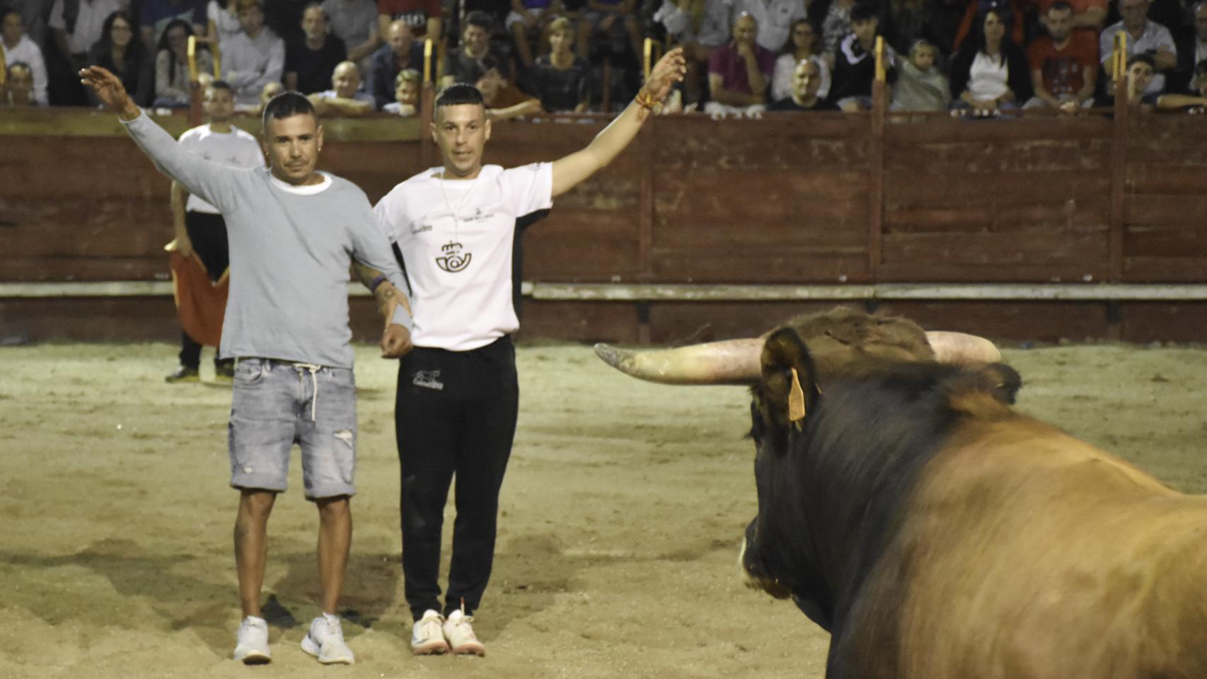 Imágenes de la exhibición de cortes en las Fiestas de Villarino 2022