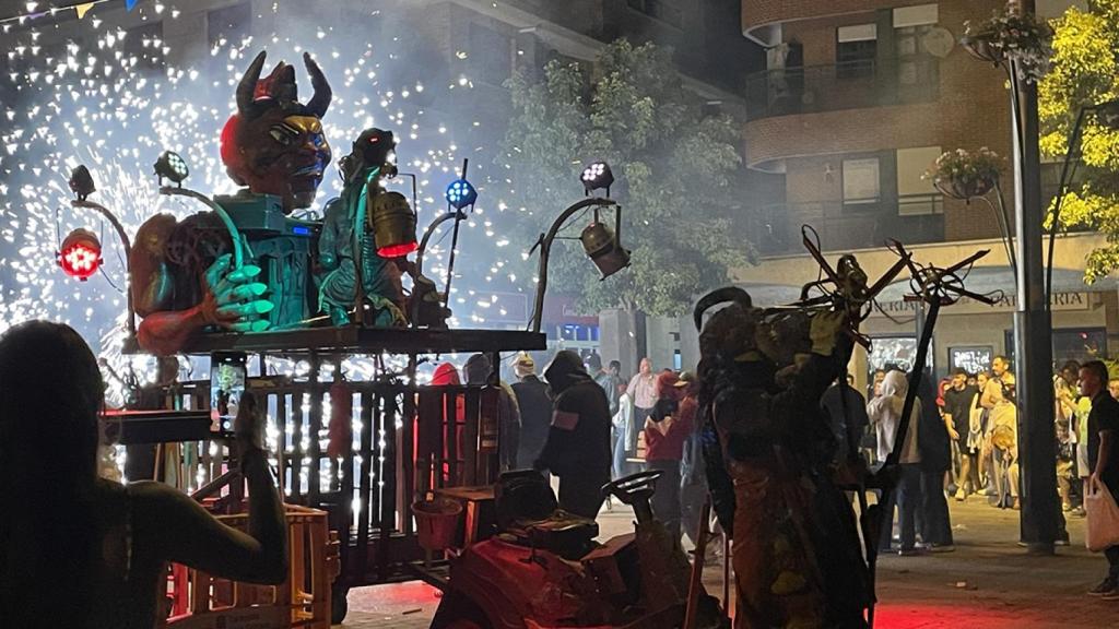 Correfuegos en Carbajosa