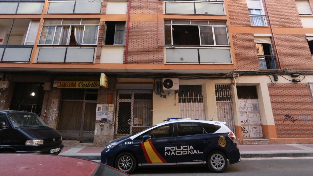 Fachada del edificio de viviendas en la calle Marqués de Santillana 2, en Valladolid