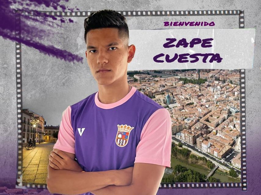 Zape Cuesta, hijo de Frank Cuesta, ficha por el Palencia CF